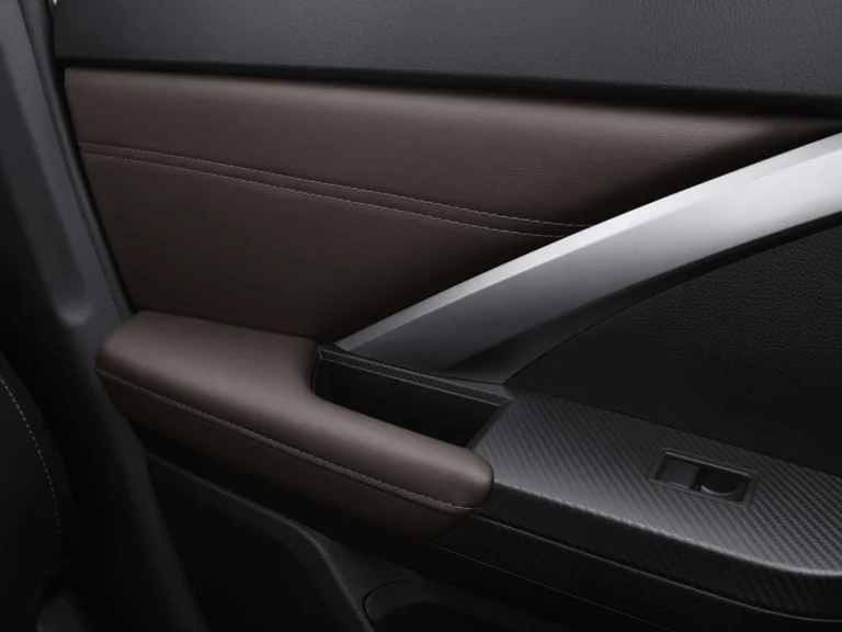 New Door Trim with Soft Touch and Real Stitches